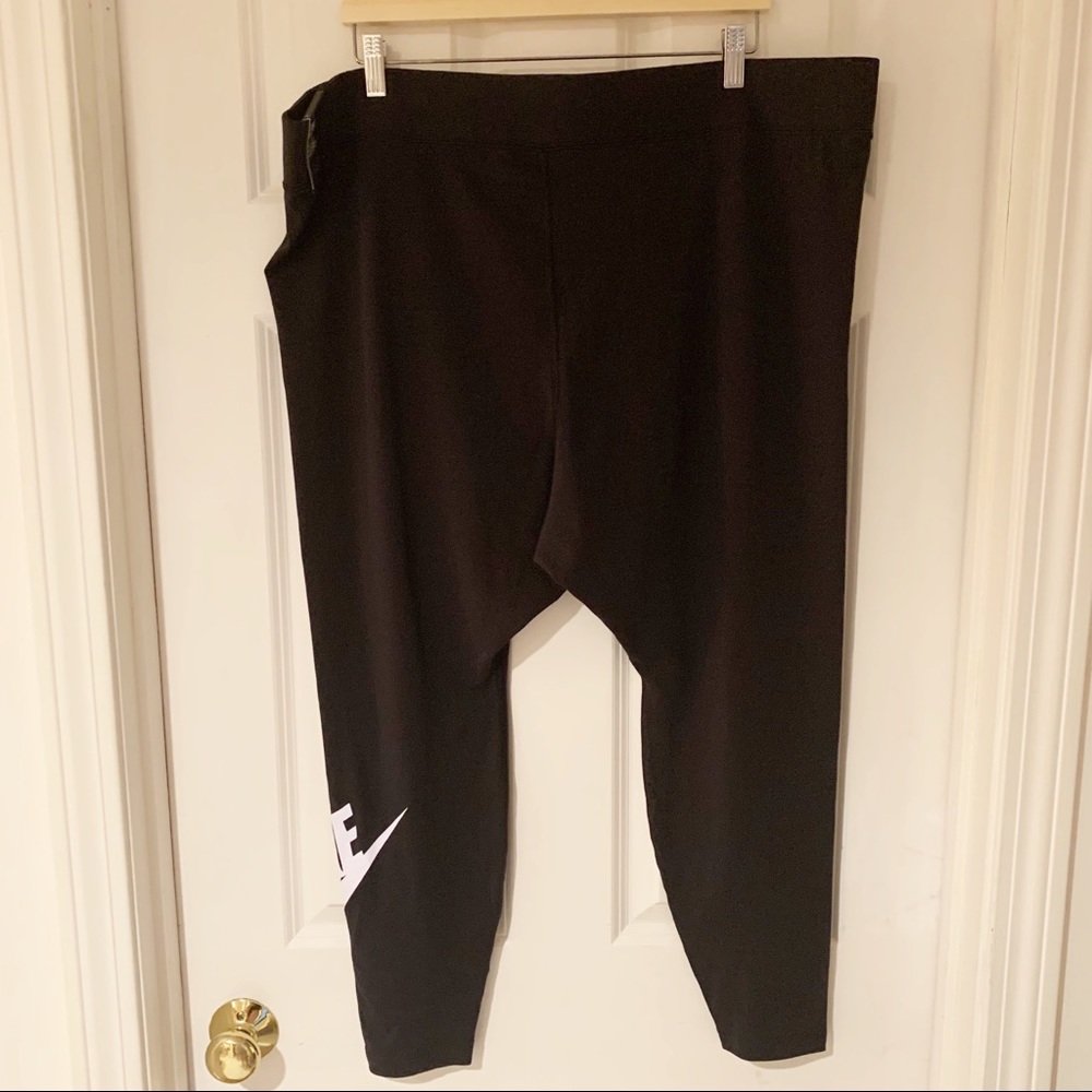 NIKE PLUS Black Tight Fit High Rise Leggings 3X - Picture 7 of 8